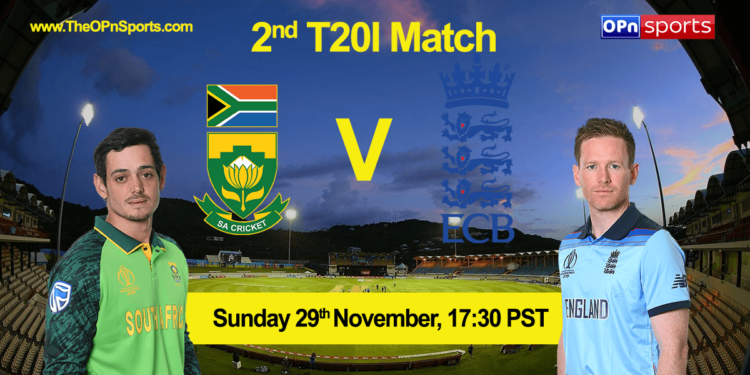 South Africa vs England 2nd T20I, SA vs ENG Live Cricket Score, England tour of South Africa ...