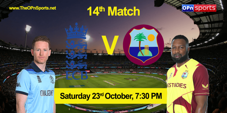 England Vs West Indies 14th Match, ENG Vs WI Live Cricket Score ICC T20 ...